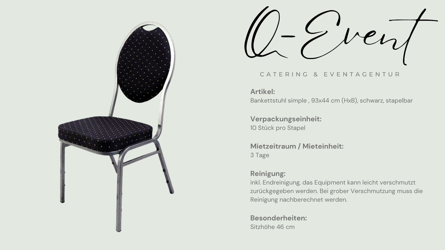 Bankettstuhl Simple