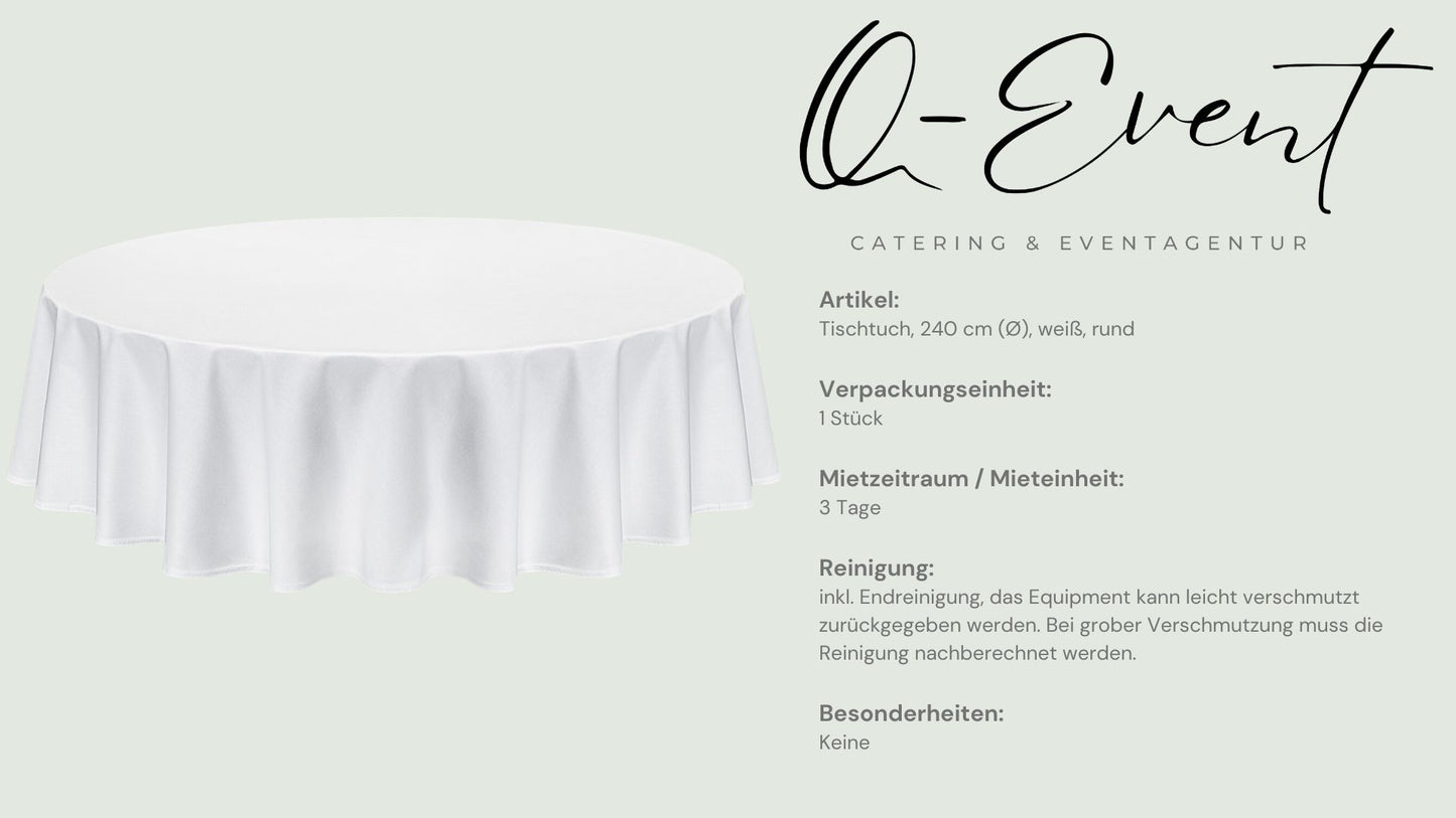 Tischtuch rund 240