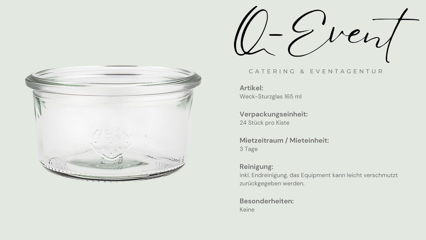 Weck-Sturzglas 165 ml