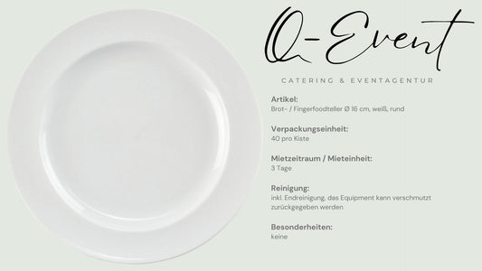 Brot- / Fingerfoodteller