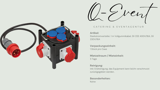 Starkstromverteiler