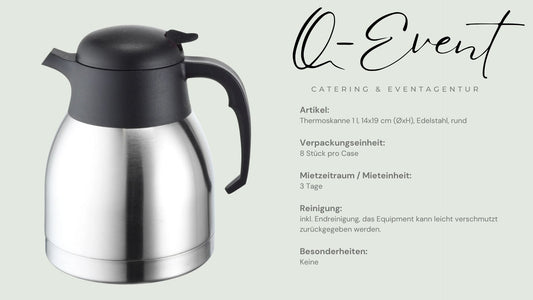 Thermoskanne 1 l